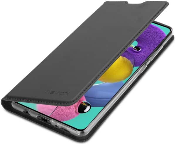 nevox Vario Booktasche für Galaxy A51 basaltgrau