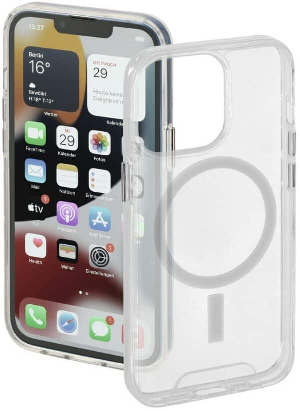 Hama MagCase Safety für iPhone 14 Pro Max transparent