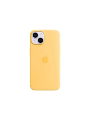 Apple iPhone 14 Silicone Case with MagSafe - Sunglow