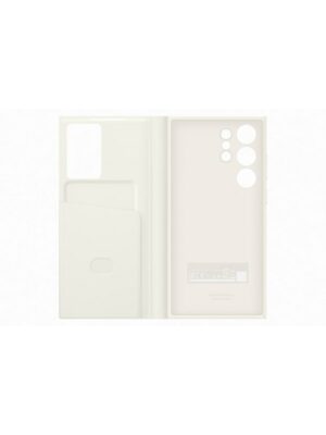 Samsung Galaxy S23 Ultra Smart View Wallet Case - Cream