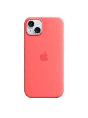 Apple iPhone 15 Plus Silicone Case with MagSafe - Guava