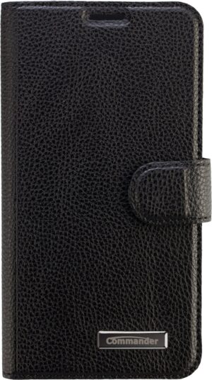 Commander Book Case Elite für Galaxy S6 leder schwarz