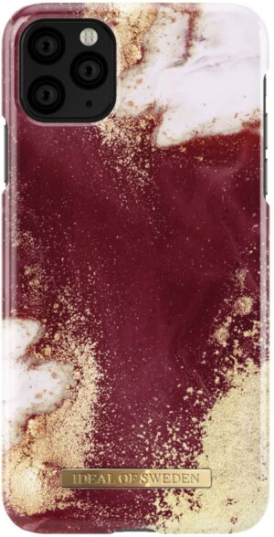 iDeal of Sweden Fashion Case für iPhone 11 Pro Max golden burgundy marble