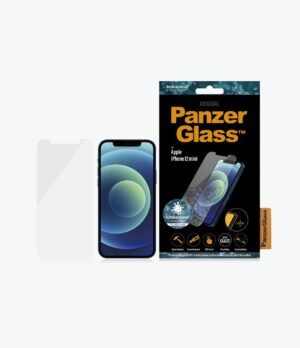 PanzerGlass Displayschutz St.Fit Antibakteriell für iPhone 12 mini