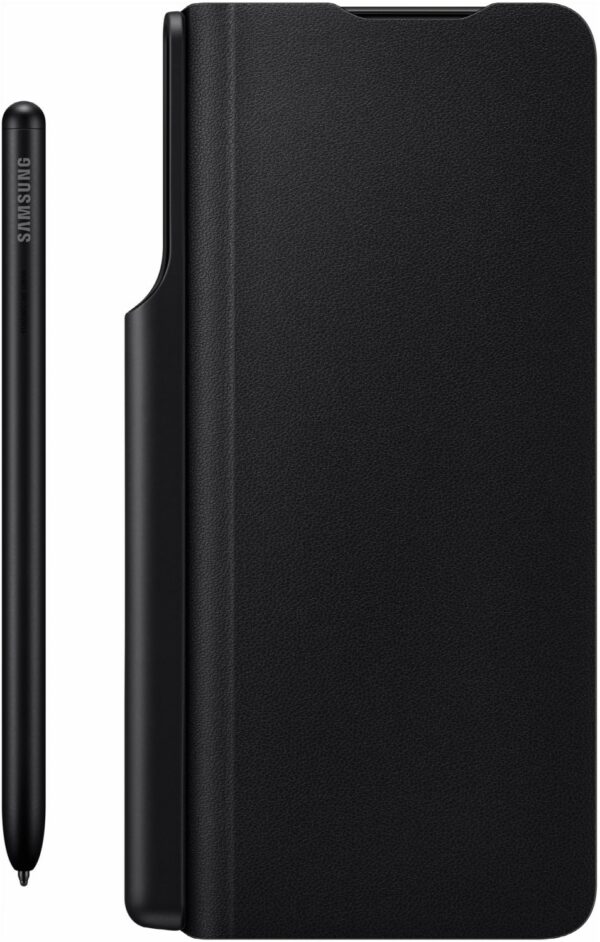 Samsung Flip Cover mit Pen für Galaxy Z Fold3 5G schwarz