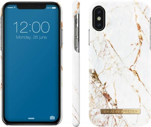 iDeal of Sweden Fashion Case für iPhone X carrara gold