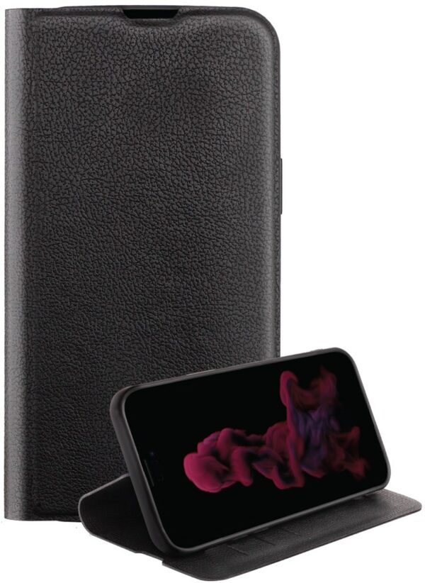 Vivanco Premium Wallet für iPhone 14 Pro schwarz