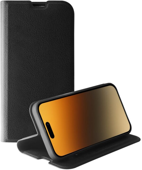 Vivanco Premium Wallet für iPhone 15 Pro Max schwarz