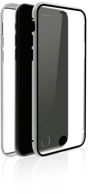 Black Rock Cover 360° Glass für iPhone 7/8 silber