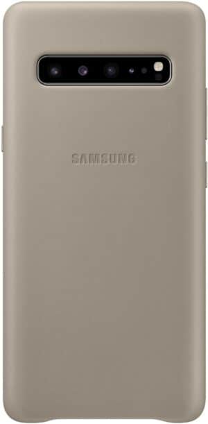 Samsung Leather Cover für Galaxy S10 5G grau