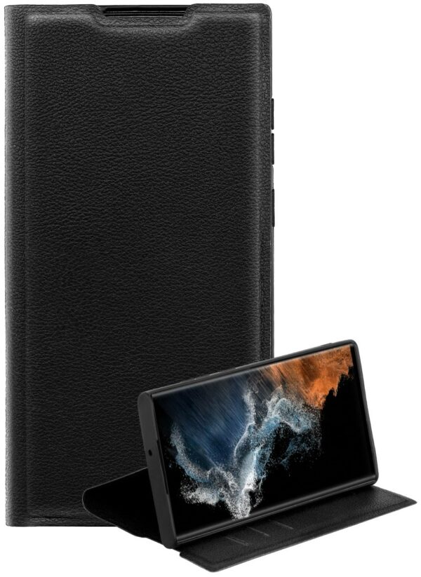 Vivanco Premium Wallet für Galaxy S23 Ultra schwarz