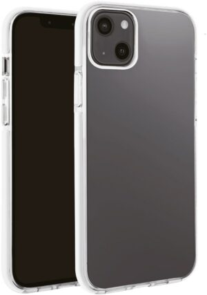 Vivanco Rock Solid Cover für iPhone 13 Pro transparent/weiß