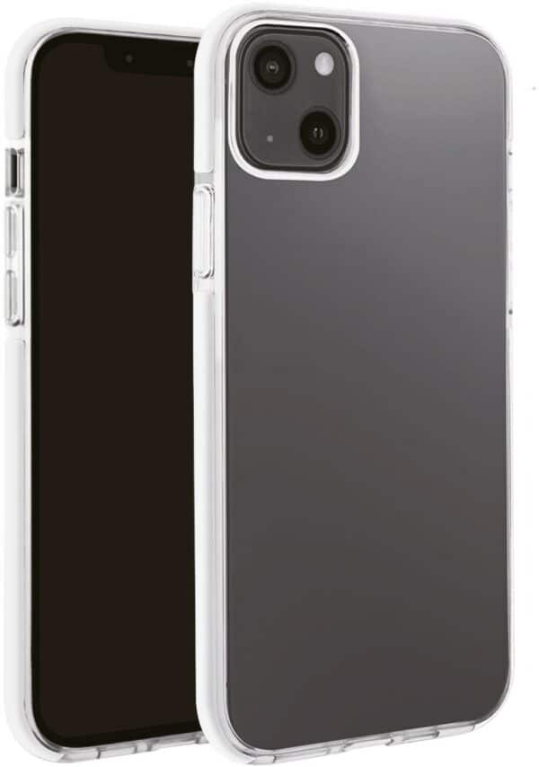 Vivanco Rock Solid Cover für iPhone 13 Pro transparent/weiß