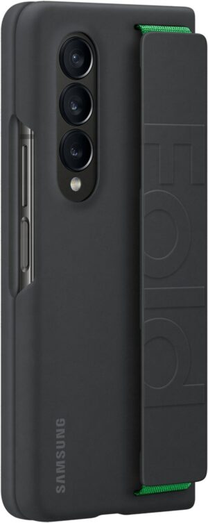 Samsung Silicon Grip Cover für Galaxy Z Fold4 schwarz