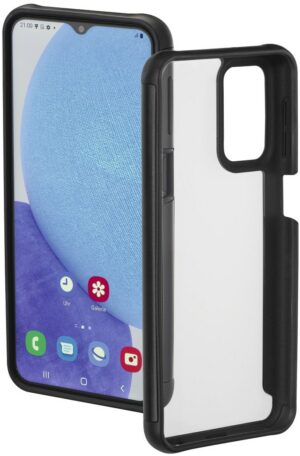 Hama Cover Metallic Frame für Galaxy A23 4G/5G schwarz/transparent