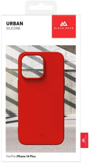 Black Rock Urban Case für iPhone 14 Plus rot