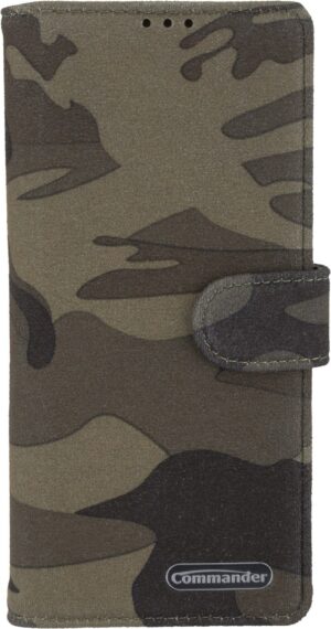 Commander Book Case Elite für Galaxy A21s camouflage