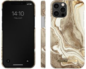 iDeal of Sweden Fashion Case für iPhone 12/12 Pro golden sand marble