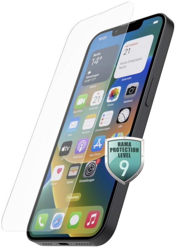 Hama Premium Crystal Glass für iPhone 15 Plus/15 Pro Max transparent