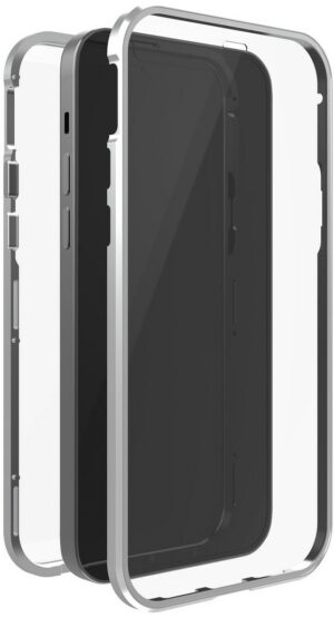 Black Rock Cover 360° Glass für iPhone 14 Pro silber