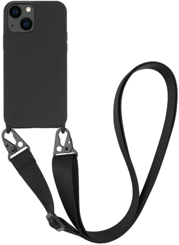 Vivanco Necklace Cover für iPhone 13 schwarz